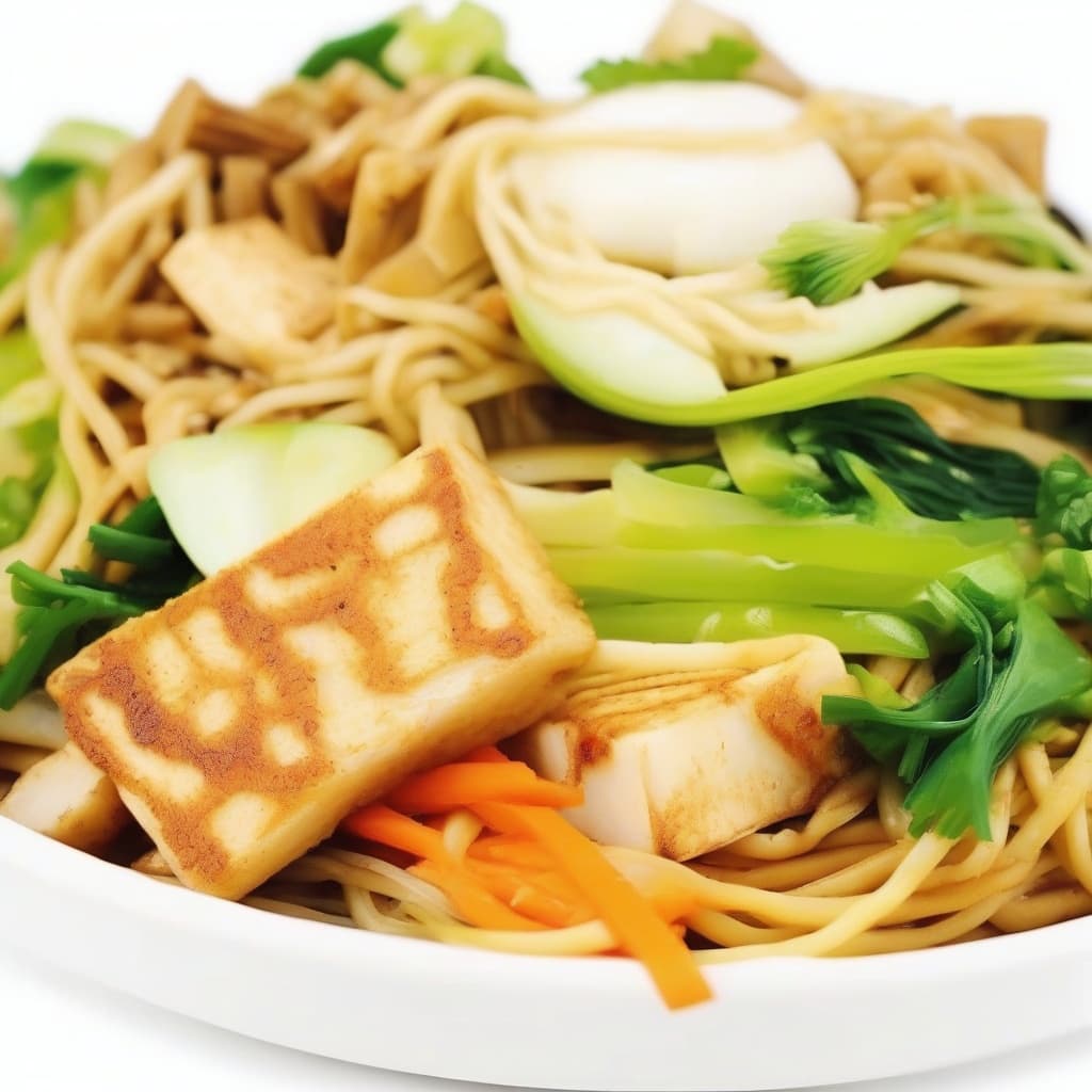 Soft Tofu Chow Mein