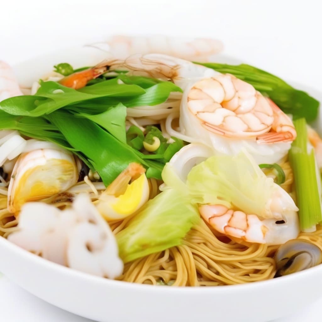 Seafood Chow Mein