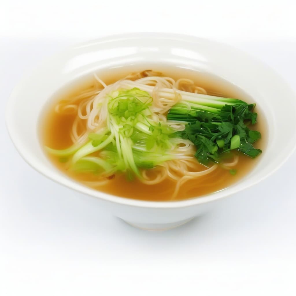 No Meat Noodle Soup
