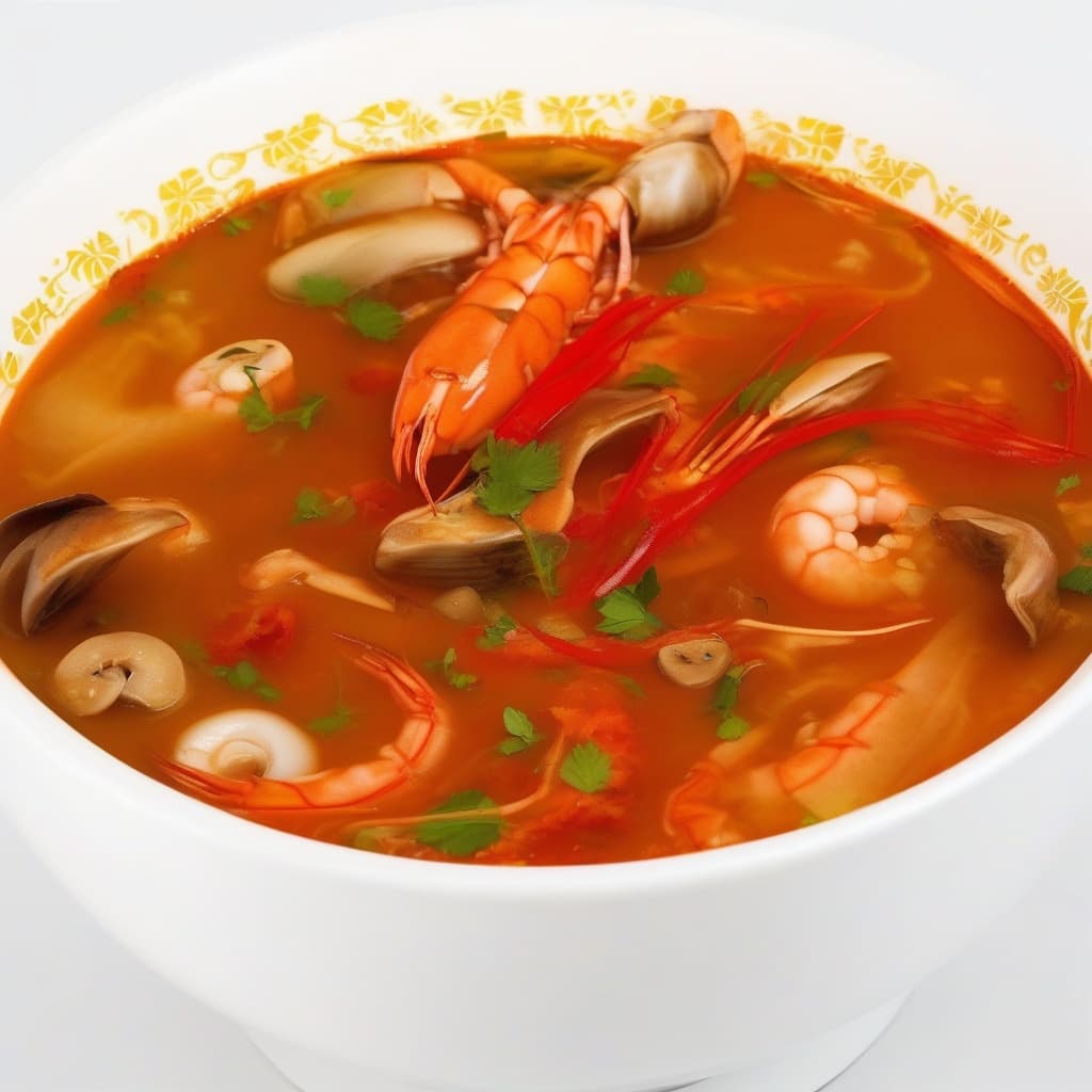 Big Prawn Tom Yum Soup Special
