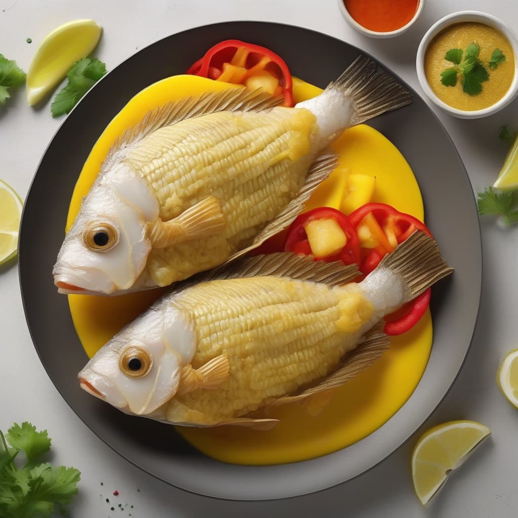 Tilapia with Yellow Curry Sauce Special