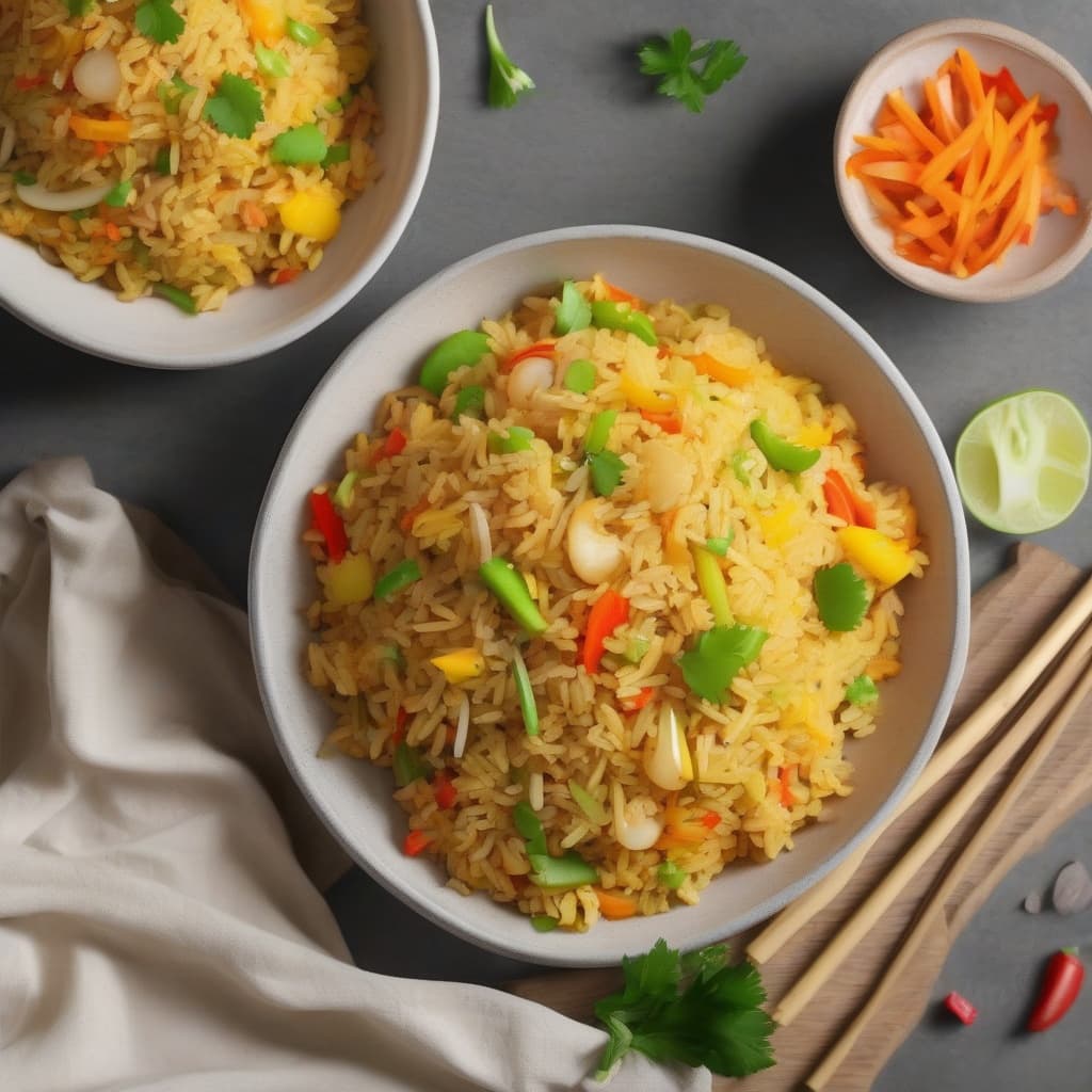 Yellow Curry Fried Rice