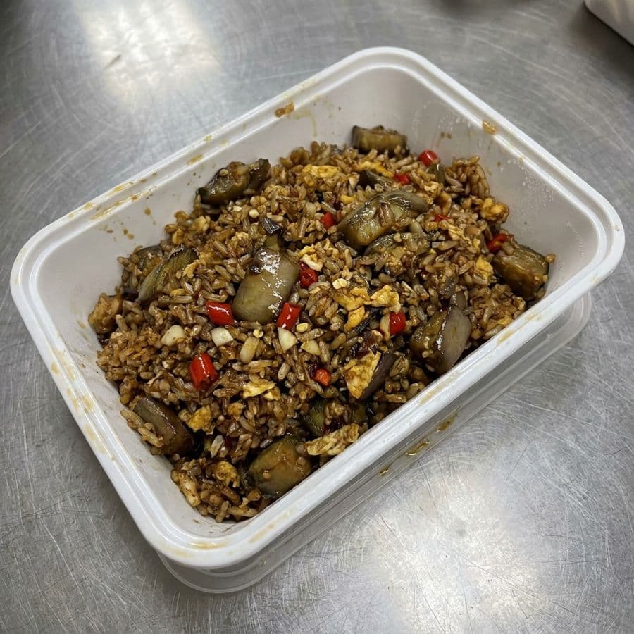 Eggplant Fried Rice