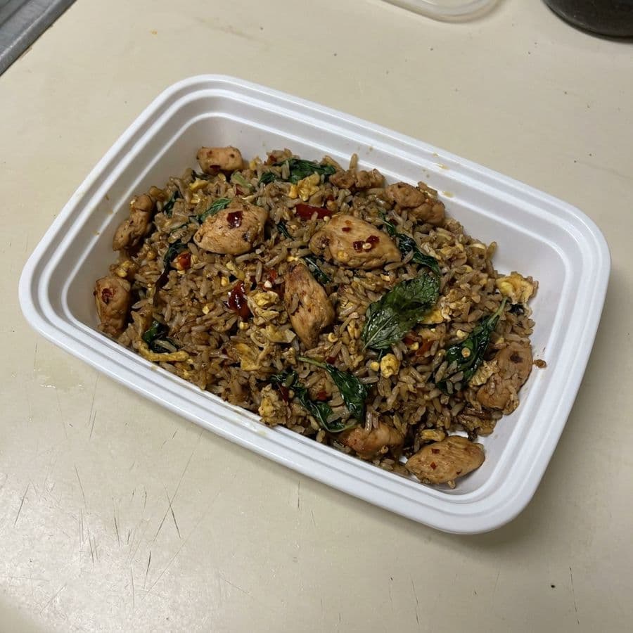 Chili Mint Fried Rice
