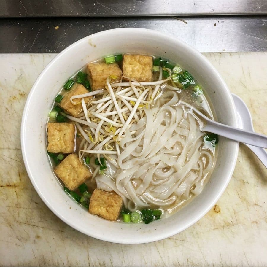 Tofu Noodle Soup