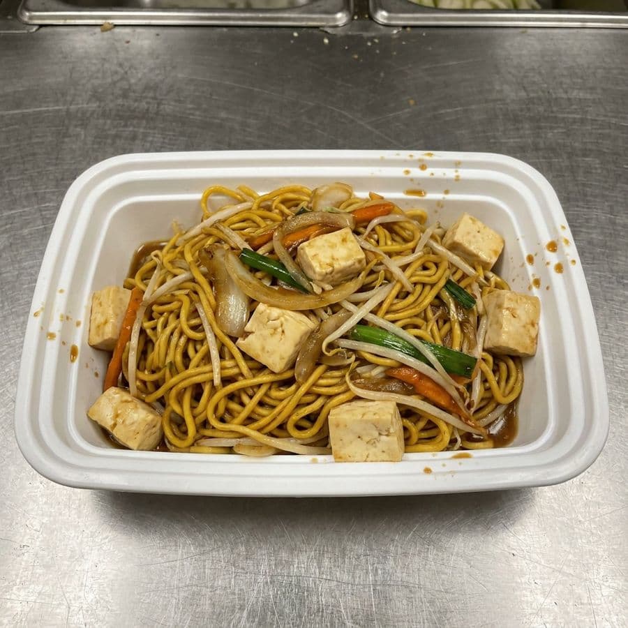 Soft Tofu Chow Mein