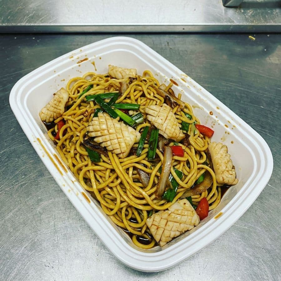 Squid Chow Mein